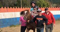 Club Lebu se luce con programa de Equinoterapia para niños con autismo Club Lebu se luce con programa de Equinoterapia para niños con autismo