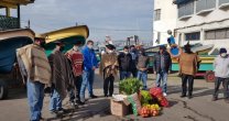 Pescadores de Caleta El Membrillo también recibieron la solidaridad de los Huasos Pescadores de Caleta El Membrillo también recibieron la solidaridad de los Huasos