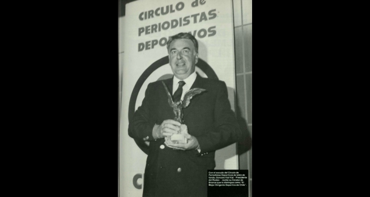 Anuario de 1987: Del Rodeo es ¡el Mejor Dirigente Deportivo del país!