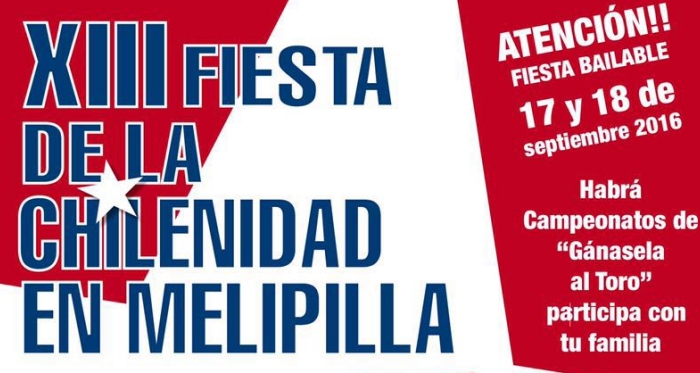 La XIII Fiesta de la Chilenidad en Melipilla encenderá Chocalán