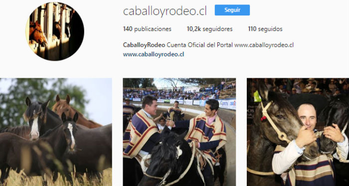 ¡Gracias amigos! Caballoyrodeo superó los 10 mil seguidores en Instagram