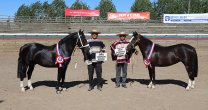Risueño y Luna Llena mostraron su clase en la Expo Parral Risueño y Luna Llena mostraron su clase en la Expo Parral