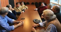 Criadores argentinos recibieron a directivos de la Federación del Rodeo en Palermo