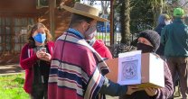 La solidaridad del Club de Rodeo Chillán quedó demostrada con sus vecinos