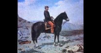 Diamante y Caliboro, los caballos chilenos del general Baquedano