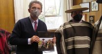 El Club Cato realizó visita protocolar a Camilo Benavente, nuevo alcalde de Chillán
