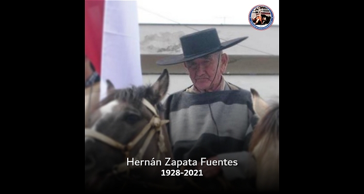 Duelo corralero en Malleco por el fallecimiento de Hernán Zapata Fuentes