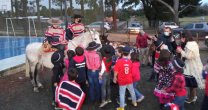 Digno de imitar: Socios del Club Llanquihue acercaron el Rodeo a colegios de Puerto Varas