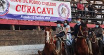 Carlos Hernández y Francisco González fueron los más atajadores en el Rodeo de Curacaví Carlos Hernández y Francisco González fueron los más atajadores en el Rodeo de Curacaví