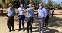 Seremi de Salud de O'Higgins constató en terreno el cumplimiento de las medidas para el Champion de Chile Seremi de Salud de O'Higgins constató en terreno el cumplimiento de las medidas para el Champion de Chile