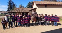 Escuadra Ecuestre del Club Carampangue se empapó de la experiencia de Palmas de Peñaflor