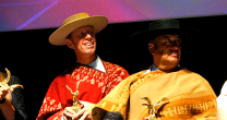 La ceremonia en que Alfredo Moreno y Luis Eduardo Cortés fueron premiados como los Mejores del Rodeo