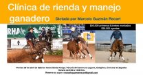 Marcelo Guzmán dictará Clínica de Rienda y Manejo Ganadero en Catapilco