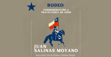 En Illapel preparan evento para destacar los 60 años de trayectoria de Juan Salinas Moyano
