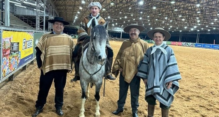Aníbal Torres relató la notable gira en torno al caballo de Mateo Rodríguez y Jorge Oyarzún en Brasil