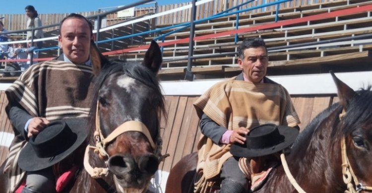 José Miguel Ortiz y Jorge Valderrama celebraron en grande en Rodeo del Club Batuco