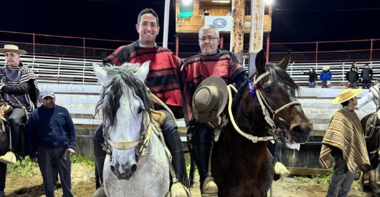 Emiliano Ruiz y Héctor Navarro debutaron con una victoria en el Provincial del Club Pirque