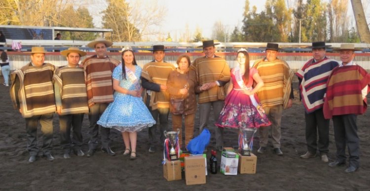 Ñuble Cordillera partió con triunfo de los Ortega en rodeo del Club Cato