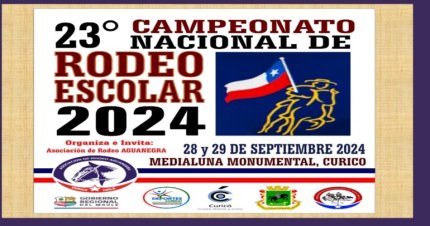 Programa Oficial del 23° Campeonato Nacional Escolar Aguanegra 2024