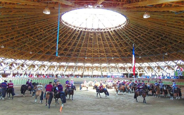 Alcalde y Ordóñez ganaron en estreno del Club Lago Panguipulli en los rodeos valdivianos