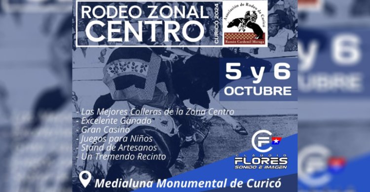 Zonal Centro de Curicó contará con transmisión de Claudio Flores Imagen