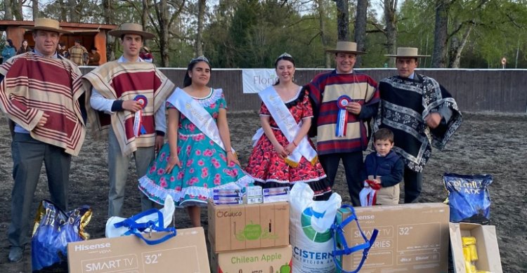 Diego Soto y Vittorio Cavalieri celebraron en grande en Río Rahue