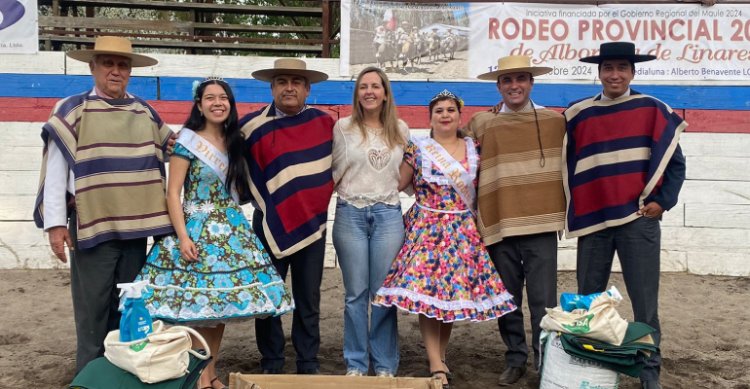 Palmas de Peñaflor se llevó el requisito del rodeo del Club Alborada de Linares