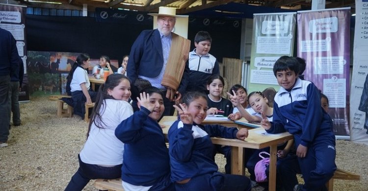 Gerardo Valenzuela: La presencia de escolares le dio un marco muy lindo a la Expo Casablanca