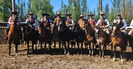 La linda travesía de Carimallín por Tunuyán