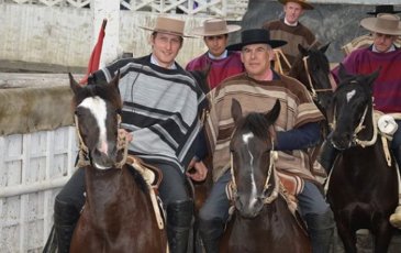 Criadero Huimpalay logró gran triunfo bajo un diluvio en Purranque