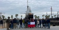 Visita al Puerto de Palos desde donde zarpó Colón cerró gira de los Criadores en Europa