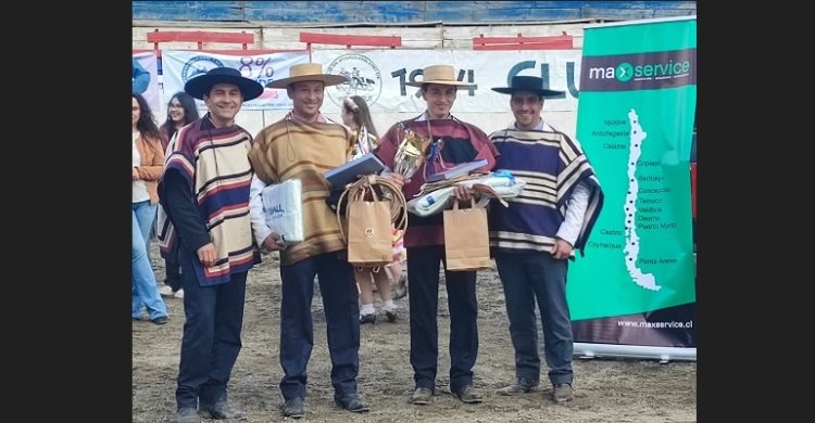 Criadero Retruco festejó en el fraterno Rodeo Para Criadores de Aysén