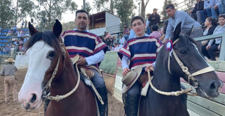 Los Cornejo sumaron un primer y tercer lugar para La Pretensión en Aculeo