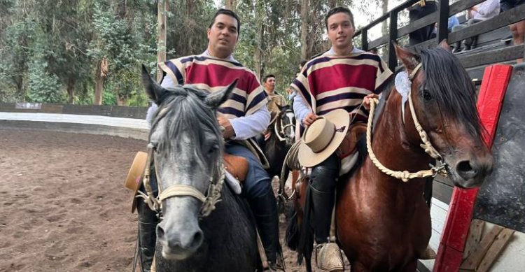 Diego Pacheco Meza y Roberto Pavez festejaron en rodeo del Club Población