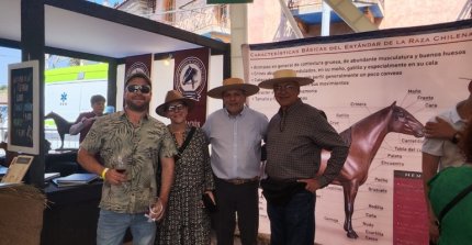 El visitado stand de la Asociación de Criadores de Colchagua en la Fiesta de la Vendimia