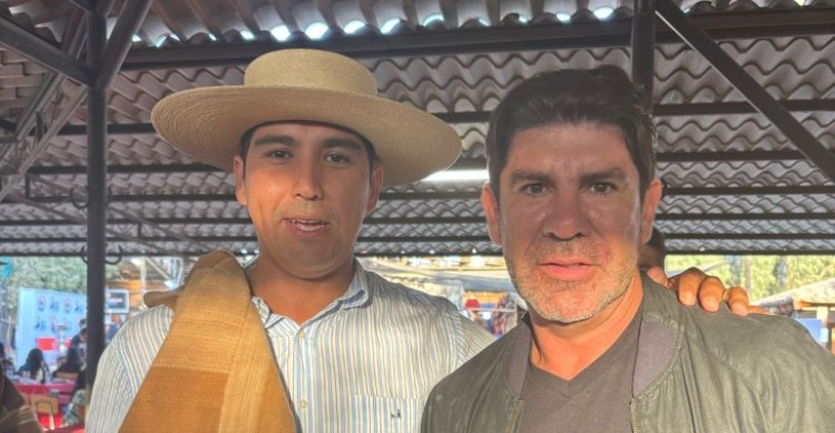 Marcelo Salas envió un saludo al mundo huaso desde la Medialuna de Chocalán