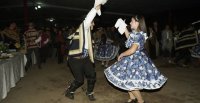 El folclore fue el "alma de la fiesta" en la bienvenida del Repechaje Centro-Norte