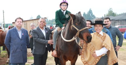 Collipulli inauguró un Centro de Equinoterapia municipal