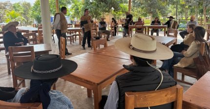 Huasos de Arica reaccionaron con entusiasmo a visita de la Federación de Criadores