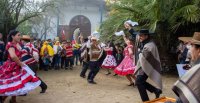 La peregrinación de la Virgen del Carmen y el Día del Campesino se tomaron Paine