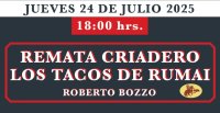 Criadero Los Tacos de Rumai sale a remate con destacados ejemplares