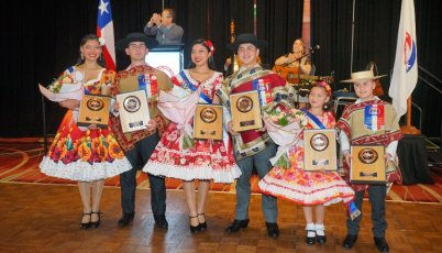 Campeones de cueca huasa tuvieron reconocimiento en Gala de Frrochi: Es una gratitud tremenda