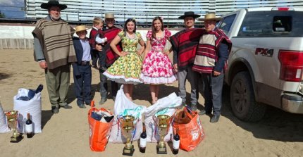 Nicolás Barros y José Antonio de la Jara se lucieron en rodeo del Club San José de Maipo
