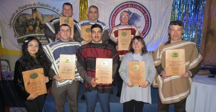 Criadores de Itata tuvieron una premiación con gran camaradería