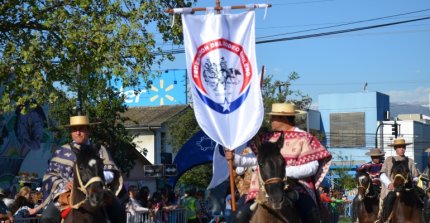 Federación del Rodeo Chileno participó activamente del Desfile por los 211 años de la Batalla de Rancagua