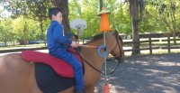 Club San Clemente realiza sesiones de equinotetrapia para niños y sus apoderadas expresaron su agradecimiento