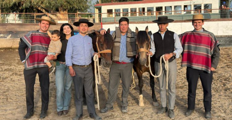 Los hermanos Zunino lograron un lindo festejo familiar en Pirque