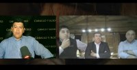 José Manuel Valera, Felipe Kilaleo y Juan Ignacio Vargas comentaron la campaña del Santa Carola