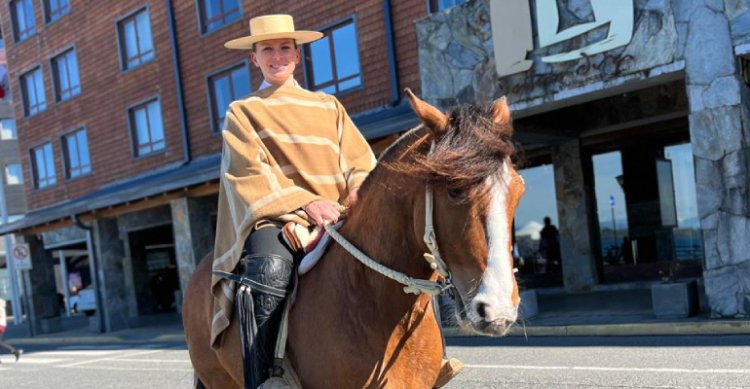 Katherina Yokota se ilusiona en la Rienda:
