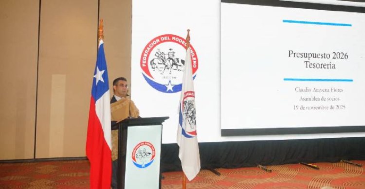 Asamblea de Socios de la Federación del Rodeo aprobó por unanimidad el presupuesto 2026